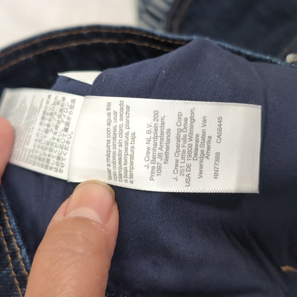 Madewell denim skirt, mini, pockets zipper design, women's 26 - Picture 11 of 12